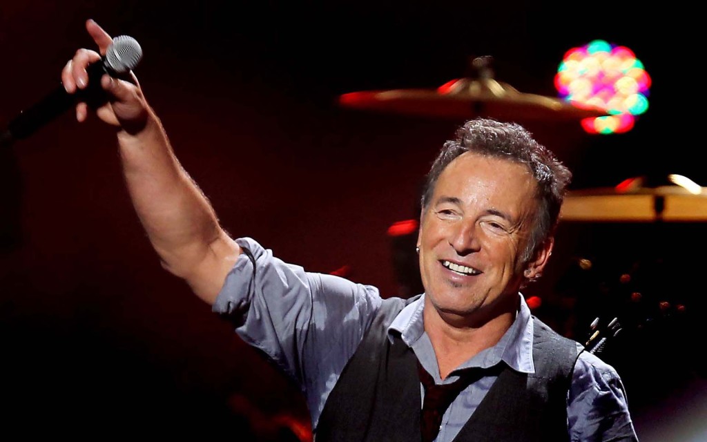 Bruce Springsteen at Hope Estate