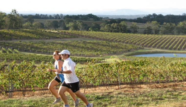 Hunter Valley Winery Running Festival. Accommodation at The Vintry