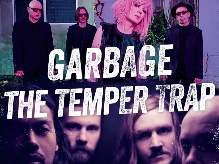 Garbage and The Temper Trap a day on the green