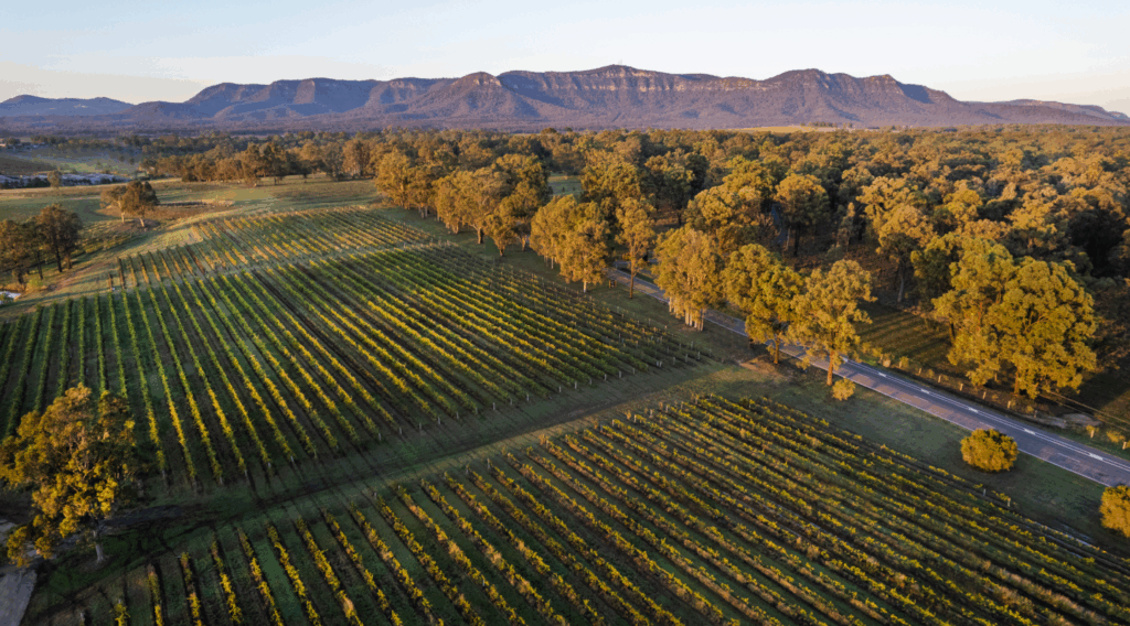 Latitude 32 Wines Pokolbin to Broken Back Range