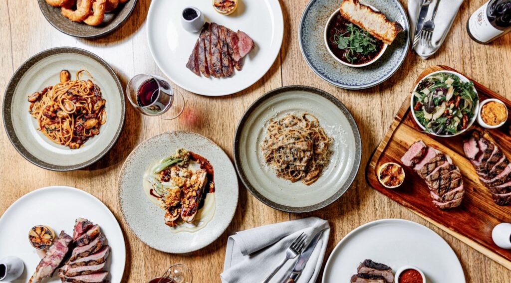Gather is a relaxed steakhouse experience built around the best of Australian produce. The menu features quality cuts, seasonal sides, and ingredients sourced from trusted local producers - crafted for everyday dining, not just special occasions.